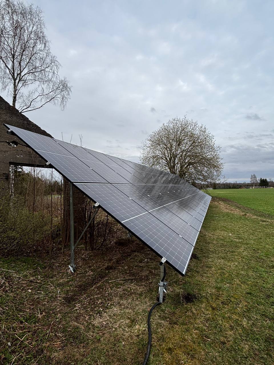 Ground-mounted