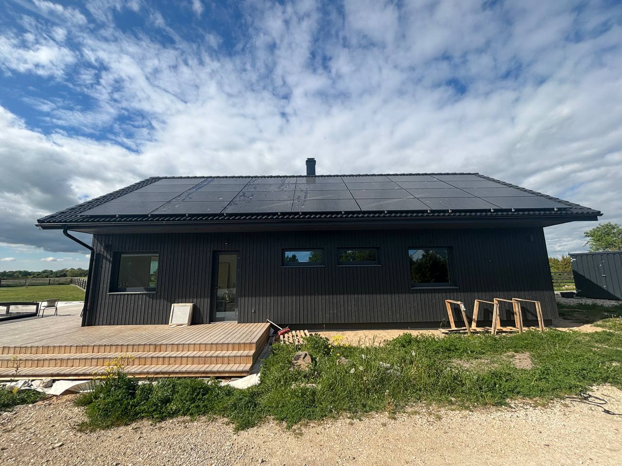 Stone-coated roof